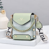 Weiyinxing Chen Female Bag] Small Bag 2024 New Web Celebrity Personality Mini Ins Korean Version Summer Shoulder Cross-Body Bag