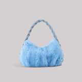 Weiyinxing Autumn And Winter New Online Celebrities Can Build Casual Cute Plush Handbags For Nothing.