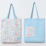 Weiyinxing Canvas Bag Female Cloth Art Large Hand-Held Korean Version Students' Class Schoolbag One-Shoulder Handbag Shopping Bag