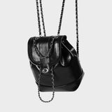 Weiyinxing Women's 2024 New High-End Feeling Bag Xiaoxiangfeng Fashion Lady's Chain Backpack