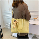 Weiyinxing Capacity Women's Commuting Bag 2024 New Large Capacity Fashion Women's Shoulder Bag Versatile Niche Design Tote Bag