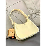 Weiyinxing Bag Girl 2024 New Student Armpit Bag Leisure Bag Cute One Shoulder Bag Korean Version Hand Canvas Bag