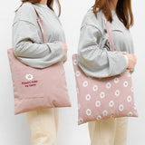 Weiyinxing Wheat Cloth Art Double-Sided Double-Use Handbag Cotton And Hemp Pocket Handbag Shopping Bag Grocery Bag