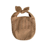 Weiyinxing Version Of Holiday Style One-Shouldered Straw Bag Underarm Bag Binding Design Small Bucket Bag Large-Capacity Holiday Handbag Ins