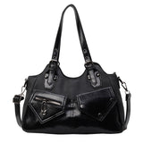 Weiyinxing New Lady Middle-Aged Mother Bag Large-Capacity Fashionable One-Shoulder Bag With Oblique Arm