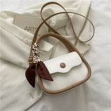 Weiyinxing Celebrity Spring Handbag 2024 New Fashion Korean Square Bag Ins One-Shoulder Armpit Bag