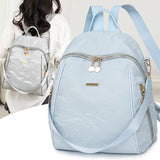 Weiyinxing Lady 2024 New Oxford Cloth Leisure Fashion Texture Backpack All Kinds Of Simple Outdoor Travel Bag Girl