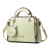 Weiyinxing Female 2024 New Fashion Sweet Lady Handbag Korean Version Casual Personality Cat One-Shoulder Cross-Body Bag Tide