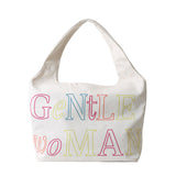 Weiyinxing Niche Handbag 2024 New Gentlewoman Large Capacity Letter Tote Bag Versatile Shoulder Bag