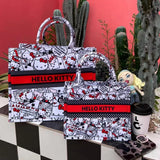 Weiyinxing Canvas Bag Handbag Large-Capacity Commuter 2024 New Leisure One-Shoulder Canvas Bag Millennium Todd Bag