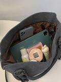 Weiyinxing Women's Bag Vintage Leisure One-Shoulder Handbag Large-Capacity Tote Bag Lady's Commuter Bag