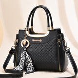 Weiyinxing Women's Bag 2024 New Tide Autumn And Winter Foreign Style Lady Handbag Simple Fashion Atmosphere Texture One Shoulder Oblique Holding Shoulder Bag
