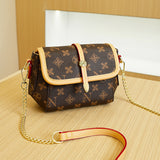 Weiyinxing Autumn / Summer New Lady's Shoulder Bag Middle-Aged Women's Fashion Retro One-Shoulder Bag Old Pattern Women's Bag Bags
