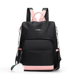 Weiyinxing Women's Backpack New Fashion Travel Oxford Canvas All-Purpose Anti-Theft Large-Capacity Student Schoolbag