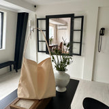 Weiyinxing Women's Large-Capacity One-Shoulder Nylon Bag Bucket Bag Todd Bag Simple Leisure All-Color Handheld Commuter Bag