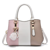 Weiyinxing [Women's Bag] 2024 New Fashion Atmosphere Women's Handbag Korean Version Large Capacity Middle-Aged Single Shoulder Span Bag