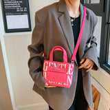 Weiyinxing Mini Small Canvas Bag Female 2024 New Simple Handbag Fashion One-Shoulder Cross-Body Bag