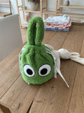 Weiyinxing Women Korean Version Of The East Gate Hot Hairy Bucket Bag Handbag Big Eyes Lovely Autumn And Winter Women's Bag Tide