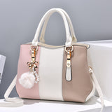 Weiyinxing [Women's Bag] 2024 New Fashion Atmosphere Women's Handbag Korean Version Large Capacity Middle-Aged Single Shoulder Span Bag