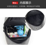 Weiyinxing Men's Chest Bag Oblique Cross-Pack Travel Small Backpack Oblique Backpack Men's Bag Sports Korean Version Chest Bag