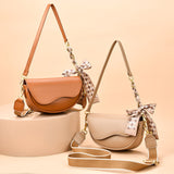 Weiyinxing Light Luxury Women's Bag 2024 Autumn / Winter New Fashion Armpit Saddle Bag Korean Version Simple Casual Shoulder Cross-Body Bag