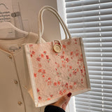 Weiyinxing Version Ins Mini Handbag Bag Female 2024 New Fashion Single Shoulder Students Carry Lunch Boxes