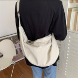 Weiyinxing New Style Japanese And Korean Slanted Shoulder Bags Spring Nylon Large-Capacity Dumplings Moon Bags Shopping Bag Tide