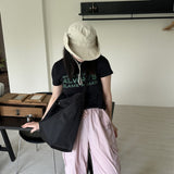 Weiyinxing Women's Large-Capacity One-Shoulder Nylon Bag Bucket Bag Todd Bag Simple Leisure All-Color Handheld Commuter Bag