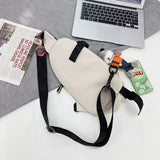 Weiyinxing Men's Bag Fashion Satchel Boy's Backpack Minority Sports Leisure Bag Women's Single Shoulder Bag Individual Chest Bag