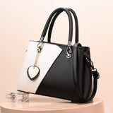 Weiyinxing Minister Female Bag] Simple Casual Mother Bag Atmosphere Lady Handbag Korean Version Of The Color One-Shoulder Cross-Body Bag Tide