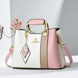 Weiyinxing New Collision Color Middle-Aged Lady Bag Versatile Leisure Armpit Bag Temperament Mom Bag One Shoulder Carrying Cross-Body Bag