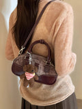 Weiyinxing Wind Chio2nd Corridor Oil Painting Pillow Bag Female 2024 New Handbag Small Carry Bag Single Shoulder Cross-Body Bag