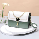 Weiyinxing Day Women's Single Shoulder Small Square Bag 2024 Summer New Fashion Versatile With A Small Girl Heart Gift Bag