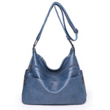 Weiyinxing Soft Leather Women's Bag 2024 New Handbag Ladies' Purse Large Capacity Middle-Aged Mother Shoulder Bag