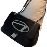 Weiyinxing New Single-Shoulder Large-Capacity Nylon Chain Stray Bag Oblique Cross Handbag Advanced Sense Commissary Tote Bag