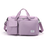 Weiyinxing Large Capacity Fitness Bag Nylon Travel Bag 2024 New Oxford Cloth Handbag Sports Casual Shoulder Bag