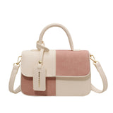 Weiyinxing Collision Color Small Square Bag Women's 2024 New Texture Simple Oblique Bag Fashion Minority Design Single Shoulder Bag
