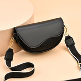 Weiyinxing Light Luxury Women's Bag 2024 Autumn / Winter New Fashion Armpit Saddle Bag Korean Version Simple Casual Shoulder Cross-Body Bag