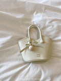 Weiyinxing & KITE Leather Cherry Love Portable Toy Bag Women's 2024 New Single Shoulder Cross-Slung Bag