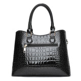 Weiyinxing Minister Female Bag] Autumn And Winter Female Bag 2024 Temperament Handbag Large Capacity Crocodile Grain Women's Bag One-Shoulder Cross-Body Bag