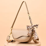 Weiyinxing Light Luxury Women's Bag 2024 Autumn / Winter New Fashion Armpit Saddle Bag Korean Version Simple Casual Shoulder Cross-Body Bag