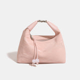 Weiyinxing New Style In Spring And Summer, A New Chinese Minority Girl Dumpling Bag With An Oblique Span Of Pure Color Simple Wind Satchel