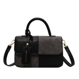Weiyinxing Collision Color Small Square Bag Women's 2024 New Texture Simple Oblique Bag Fashion Minority Design Single Shoulder Bag
