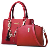 Weiyinxing Chen Women's Bag] 2024 New Fashion Ladies Handbag Son Mother Bag Simple Shoulder Bag Tide