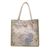 Weiyinxing Box Bento Bag Female 2024 New Fashion Out One Shoulder Carry Bag Versatile Ins Student Carry Bag