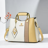 Weiyinxing New Collision Color Middle-Aged Lady Bag Versatile Leisure Armpit Bag Temperament Mom Bag One Shoulder Carrying Cross-Body Bag