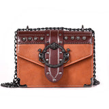 Weiyinxing Bag Women's Bag 2024 New Vintage Handbag Fashion Chain Shoulder Bag Cross-Body Bag