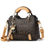 Weiyinxing Chen Female Bag] 2024 New Handbag Web Celebrity Foreign Gas One Shoulder Popular Small Bag Lady Cross-Body Bag Tide
