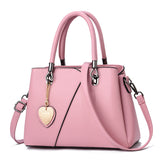 Weiyinxing Minister Female Bag] Simple Casual Mother Bag Atmosphere Lady Handbag Korean Version Of The Color One-Shoulder Cross-Body Bag Tide