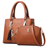 Weiyinxing Chen Women's Bag] 2024 New Fashion Ladies Handbag Son Mother Bag Simple Shoulder Bag Tide